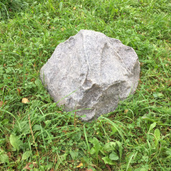 Pierre de jardin Ø38cm granit gris (TK30G1)