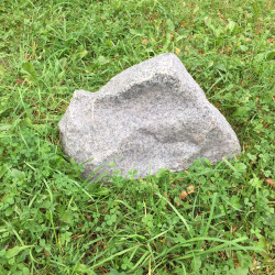 Sztuczny Ø38cm kamień ogrodowy szary granit (TK30G1)