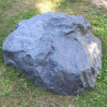 Pierre de jardin Ø140cm granit gris