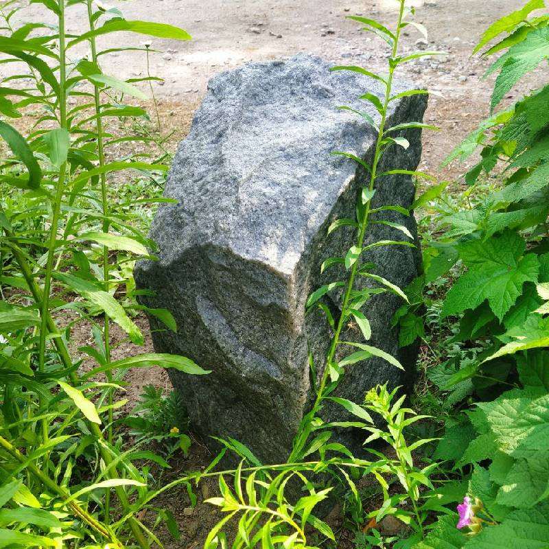 Taidekivi Garden Rock h50cm Ø35cm gray granite (TK35G1)