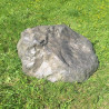 Pierre de jardin Ø120cm granit gris