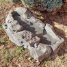 Taidekivi CREEK SET gray granite