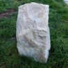 Garden Stone h50cm Ø35cm Mediterranean white