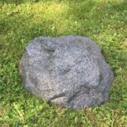 Garten Kunststein Ø50cm Grauer Granit (TK50G3)