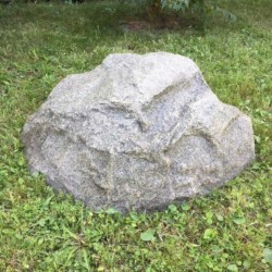 Pierre de jardin Ø85cm granit gris (TK90G1)