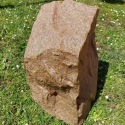 Baštenski kamen h50cm Ø35cm peščar (TK35R1)