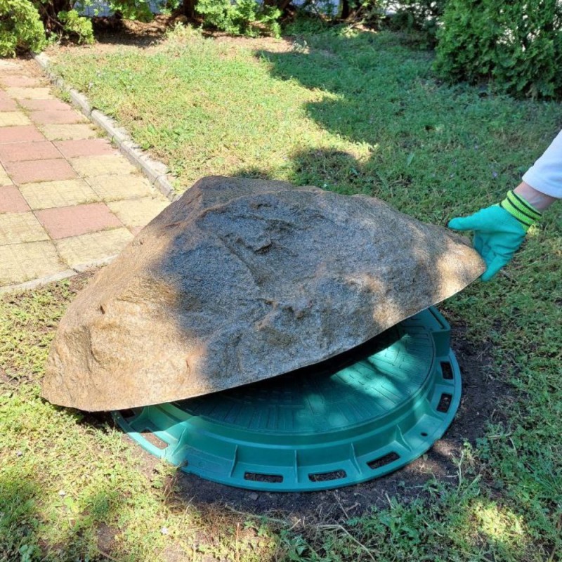 Garten Kunststein Ø70cm Sandstein (TK70R1)