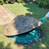 Garten Kunststein Ø70cm Sandstein (TK70R1)