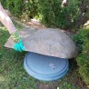 Sztuczny Ø70cm kamień ogrodowy piaskowiec (TK70R4)