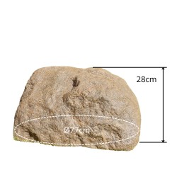 Sztuczny Ø70cm kamień ogrodowy piaskowiec (TK70R4)
