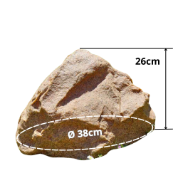Garden Stone Ø38cm sandstone (TK30R1)