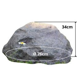 Baštenski kamen Ø76cm sivi granit (TK70G2)