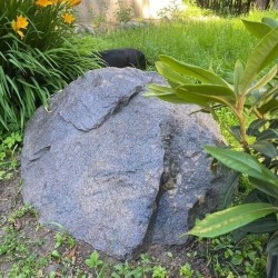 Baštenski kamen Ø80cm sivi granit (TK70G3)