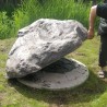 Garden Stone Ø120cm gray granite (TK120G2)