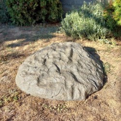 Garden Stone Ø70cm gray granite (DK70G1)