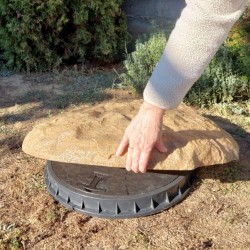 Garden Stone Ø70cm sandstone (DK70R1)