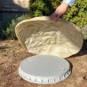 Garden Stone Ø70cm Mediterranean white (DK70W1)