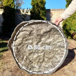 Garden Stone Ø80cm gray granite (DK80G1)