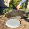 Garden Stone Ø80cm gray granite (DK80G1)