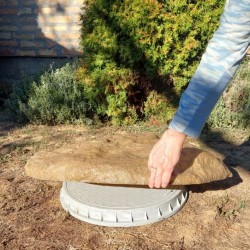 Garden Stone Ø80cm sandstone (DK80R1)