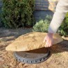 Garden Stone Ø80cm sandstone (DK80R1)