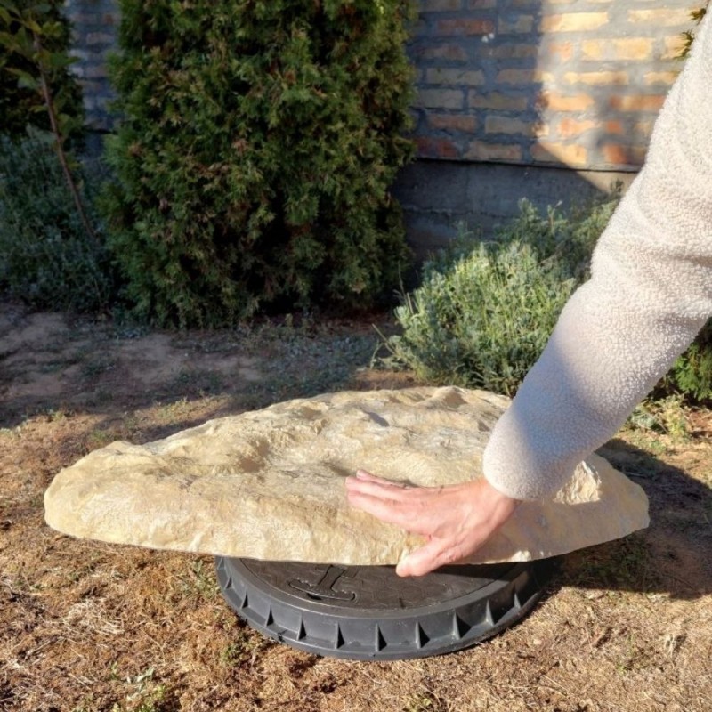 Garden Stone Ø80cm Mediterranean white (DK80W1)