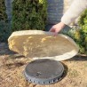 Garden Stone Ø80cm Mediterranean white (DK80W1)